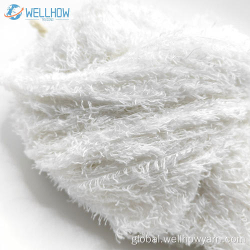Polyester Half Velvet Yarn POPULAR 1/9.5NM 100%POLYESTER HALF VELVET YARN Factory
